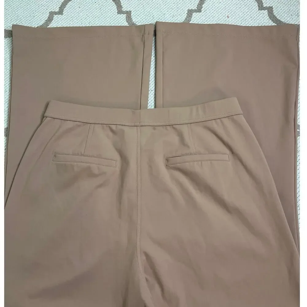 Halara Flex DayStretch High Waisted Pull On Pocket wide Leg Work Pants, size XL - Picture 12 of 12